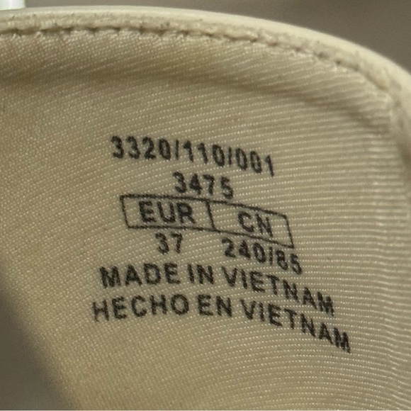 Zara Chunky Mule Heeled Platform Sandals Square Toe Cream EU 37 - Picture 8 of 8